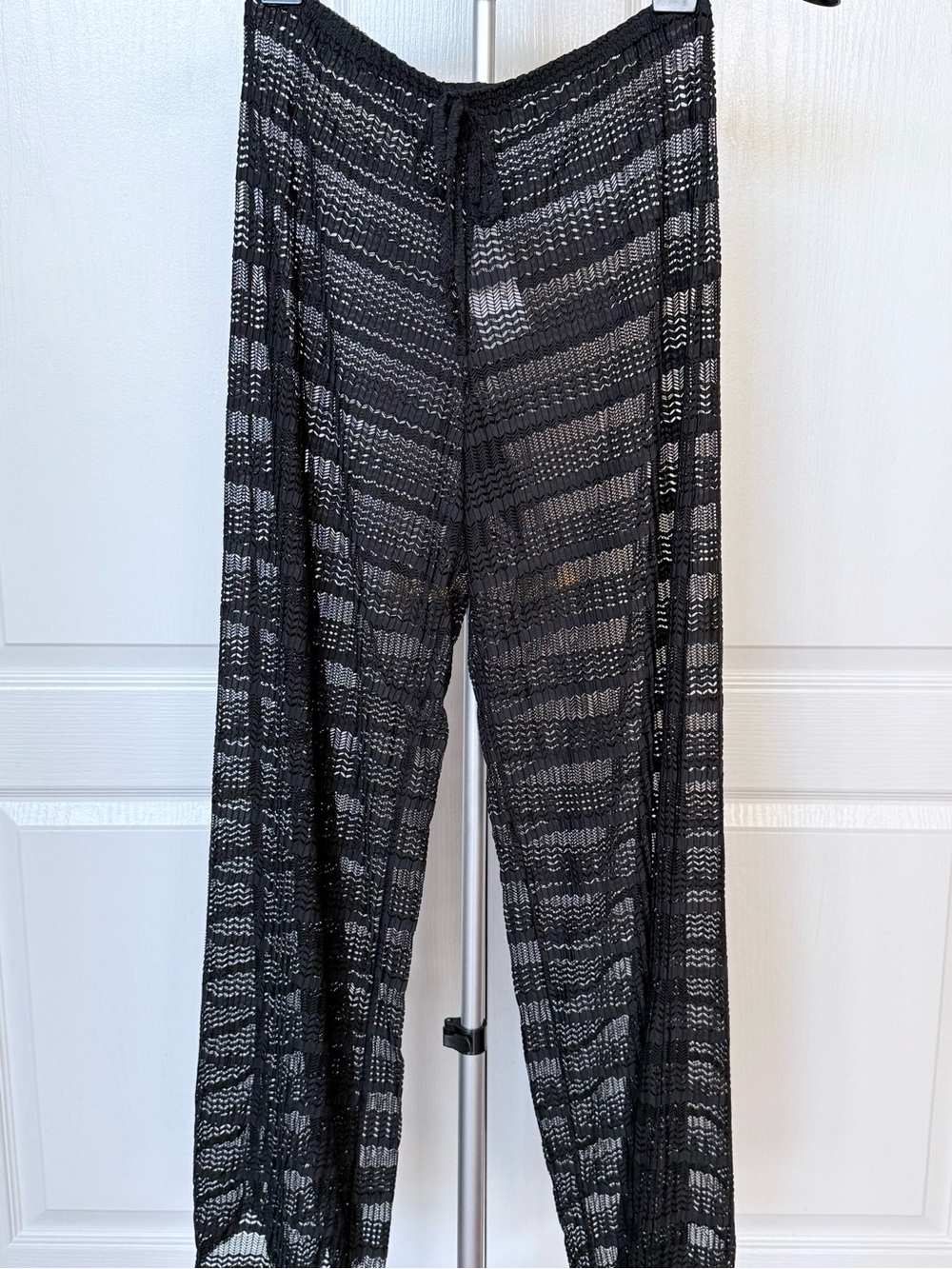 Jordan Taylor Black Beach & Pool Sheer Pants Size M🖤